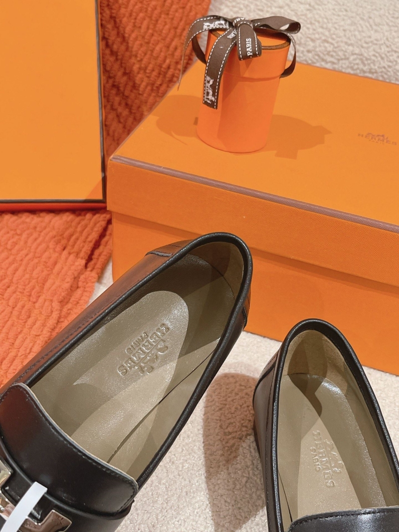 Hermes Leather Shoes